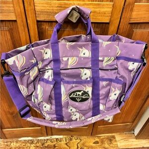 Professional Choice Purple Unicorn Tote/Tack Bag